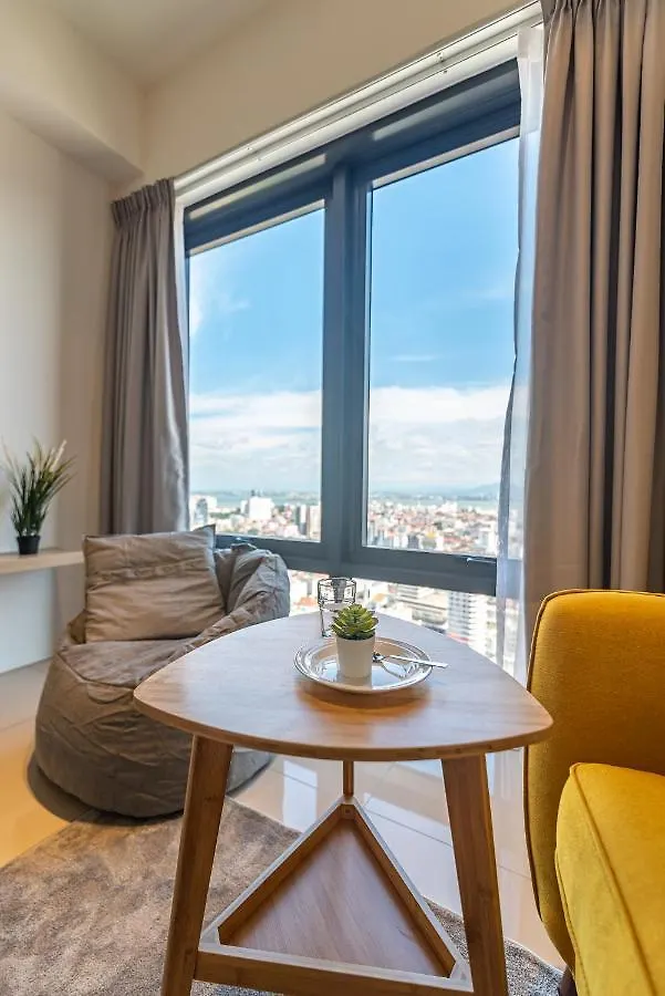 Momento Stay Georgetown 10Pax 乔治市中心-海景房seaview Room דירה ג'ורג' טאון