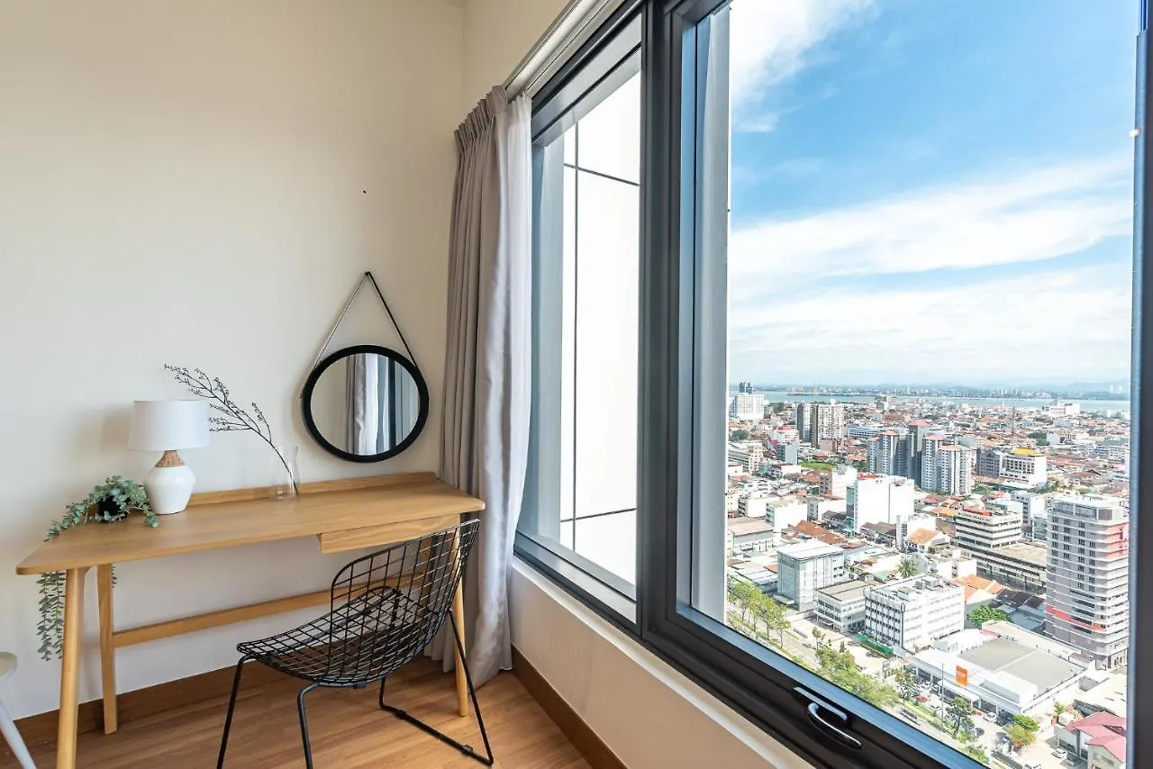 Momento Stay Georgetown 10Pax 乔治市中心-海景房seaview Room 0*, George Town Malaysia